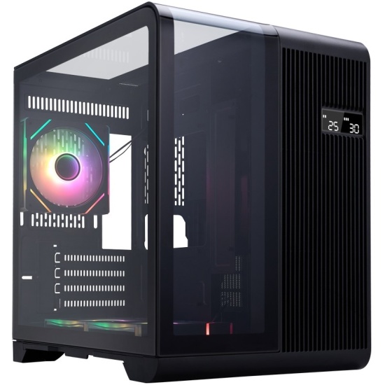 Корпус 1STPLAYER RT5 ARGB, Mini-Tower, без БП, черный