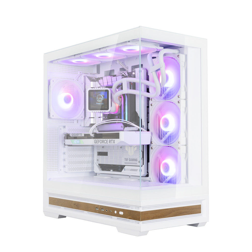 Корпус Zalman P40 NAMU, Midi-Tower, без БП, белый