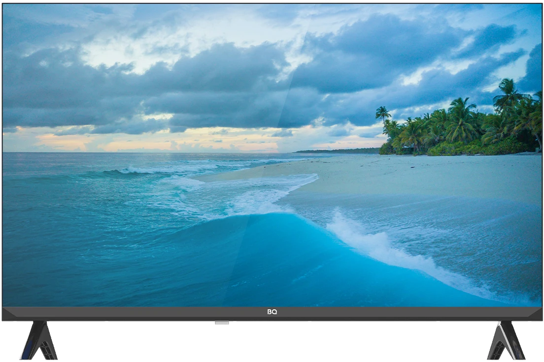 Телевизор 32" BQ 32FS02B, 1366x768, черный