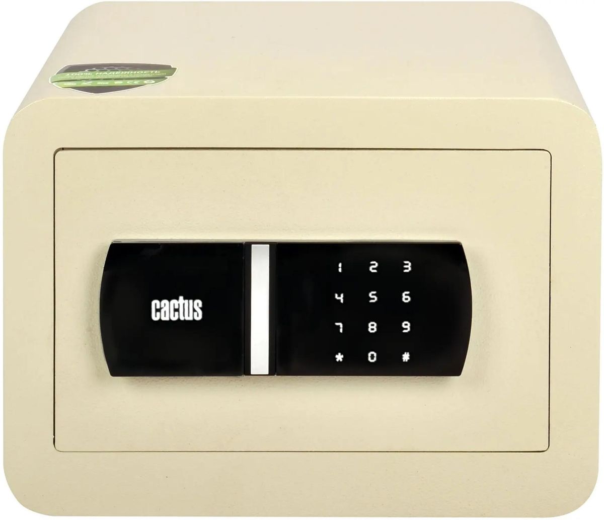 Сейф мебельный 25 см x 35 см x 30 см, 21.5 кг, Cactus CS-SF-T25L