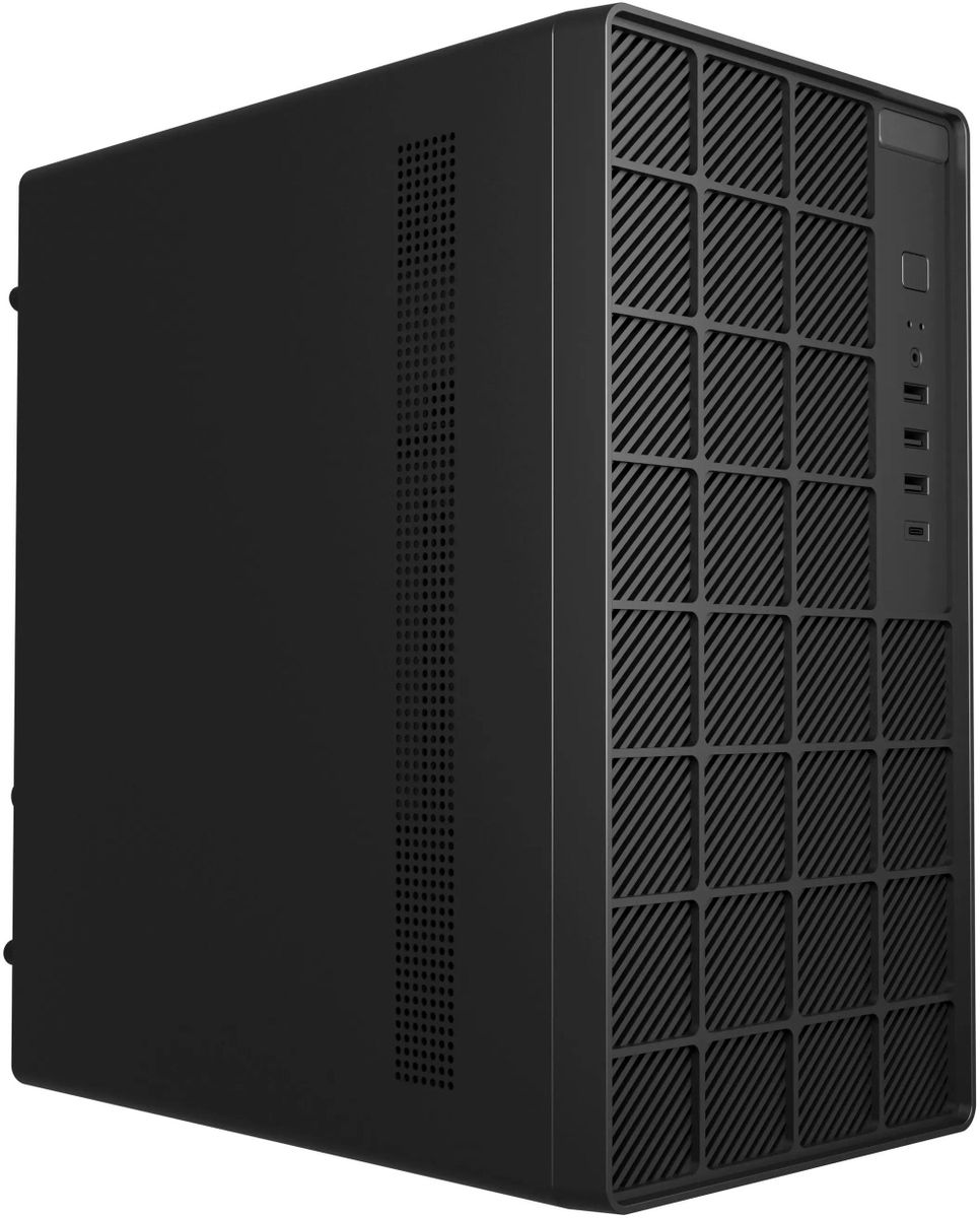 Корпус Digma DCC-MN304, Mini-Tower, без БП, черный