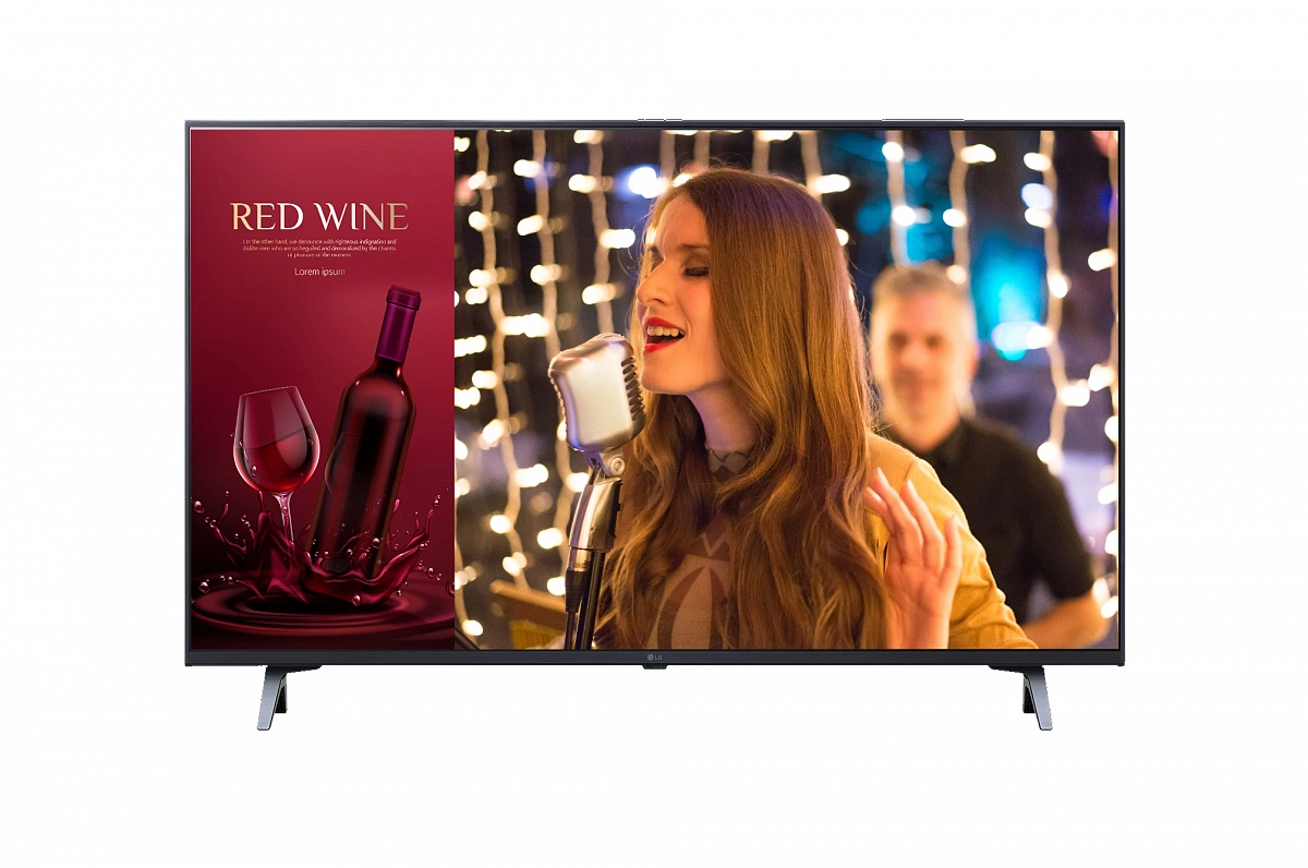 Телевизор 43" LG 43UN640S, 3840x2160, черный