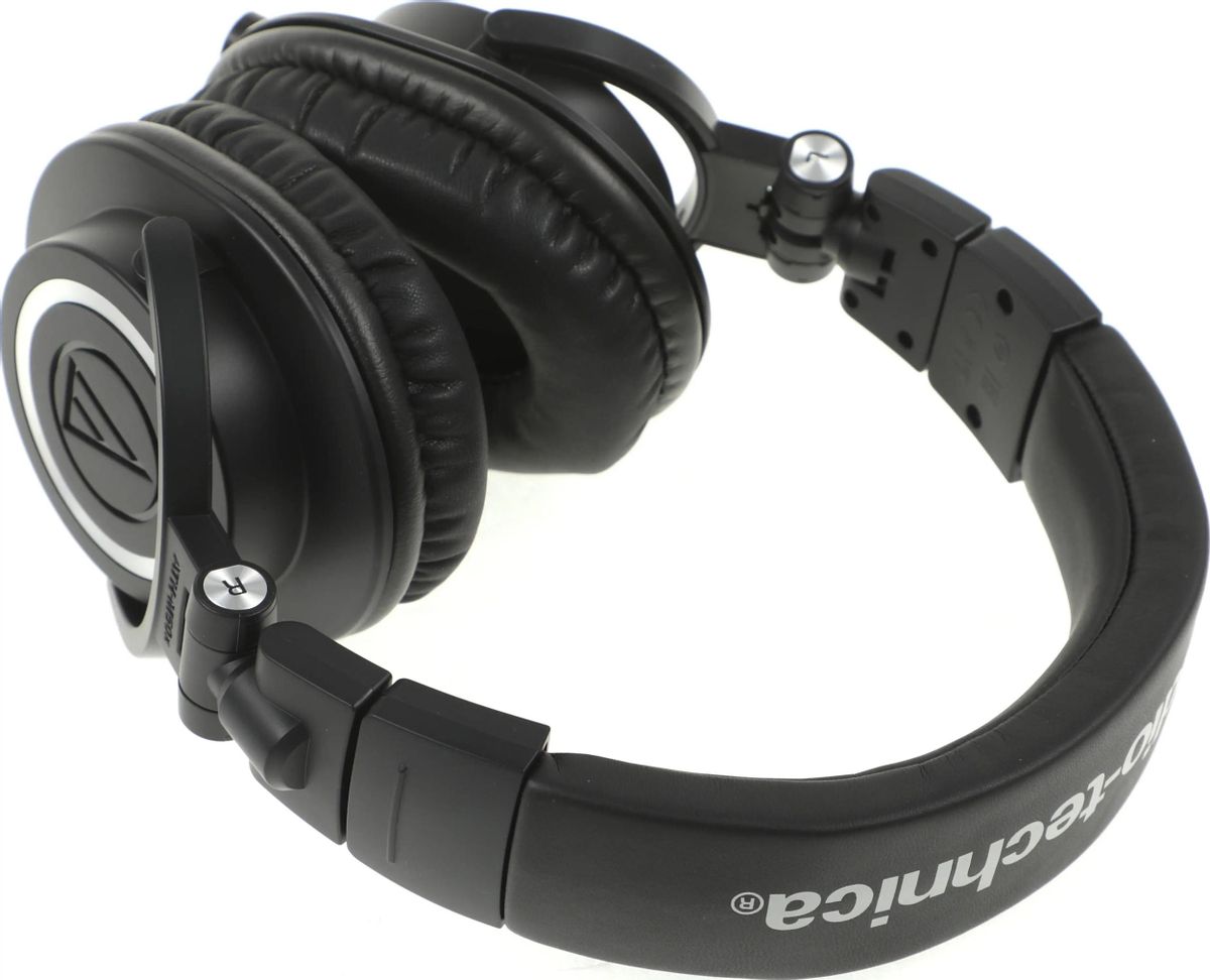 Проводные наушники Audio-Technica ATH-M50x, черный (15117007