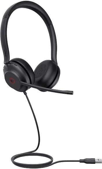 Проводная гарнитура Yealink UH35 Dual UC, черный (UH35 Dual UC)