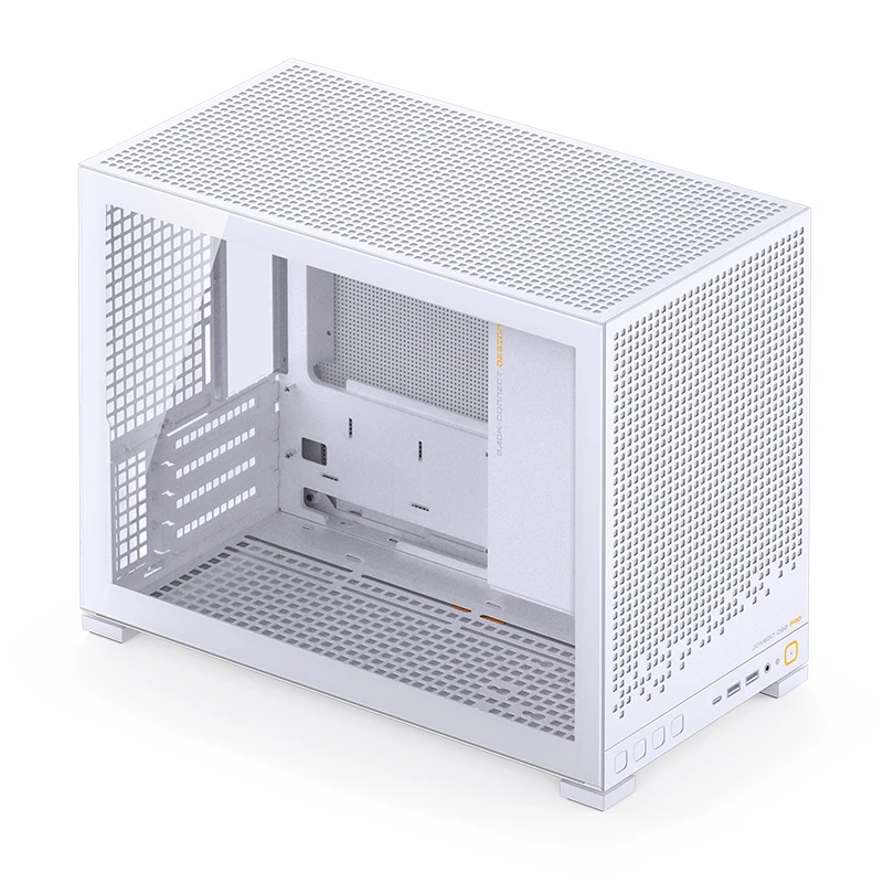 Корпус JONSBO D32 PRO, Mini-Tower, без БП, белый