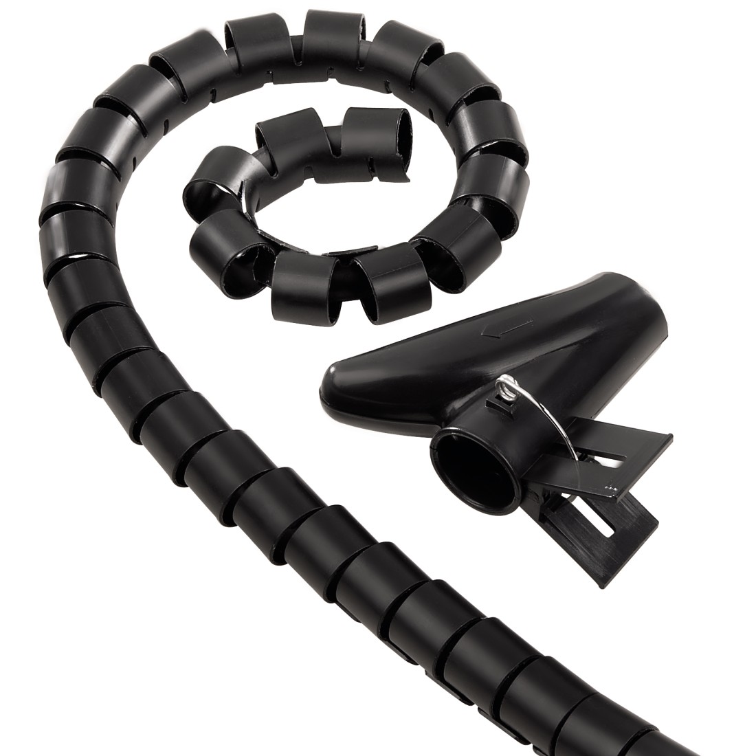 Кабельный органайзер Hama Cable Bundle Tube, 3 см, 1.5 м, черный