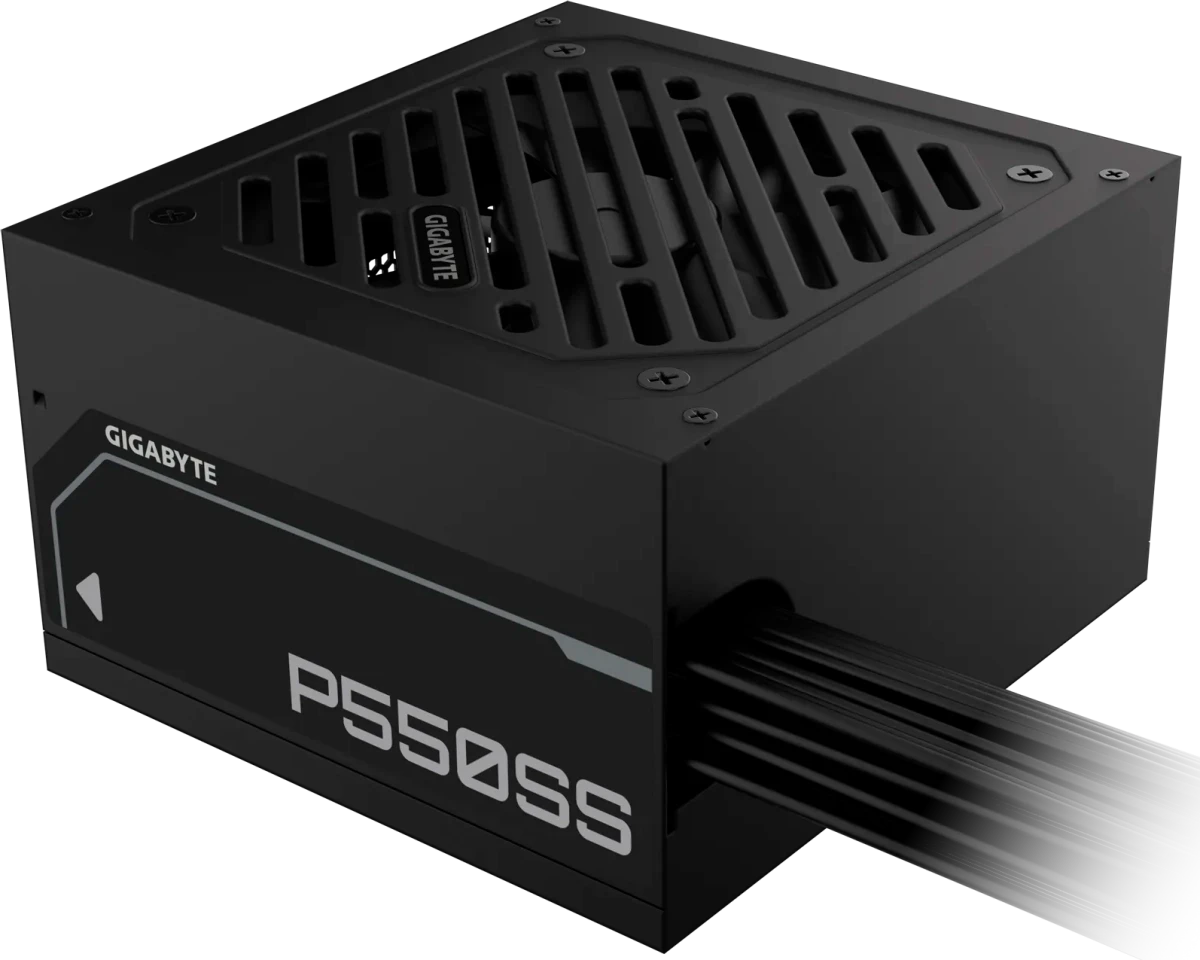 Блок питания 550 Вт, GIGABYTE P550SS, 120 мм 80 Plus Silver