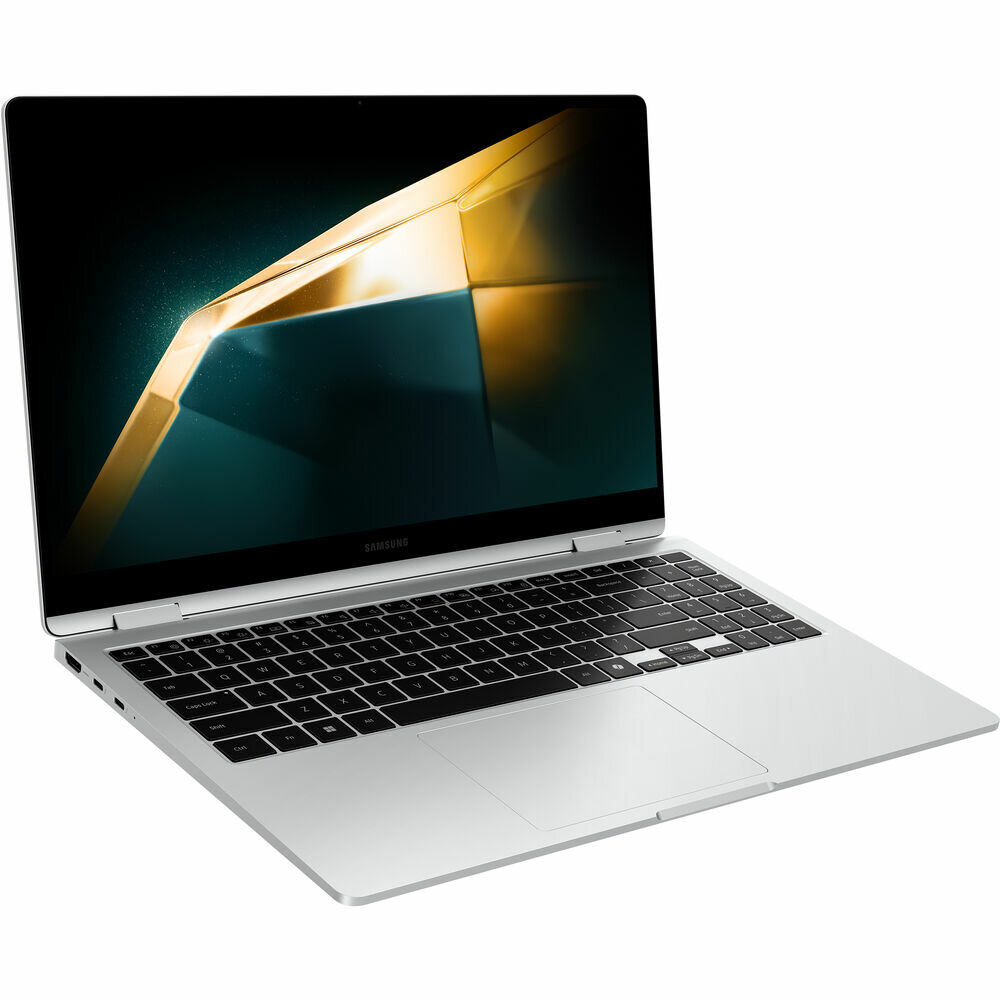 Ноутбук 15.6" SAMSUNG Galaxy Book 4 360 NP754, серебристый (NP754QGK-KS3US)