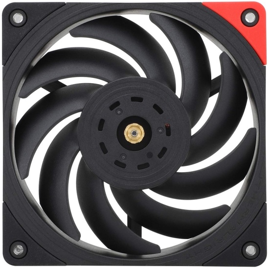 Вентилятор Thermalright TL-B12 EXTREM, 120 мм, 3150rpm, 40.5 дБ, 4-pin PWM, 1шт, черный (TL-B12 EXTREM) б/у, отказ от покупки, следы монтажа в корпус, в комплекте 2 набора уголков (красные и белые), набор крепежей, неоригинальная упаковка