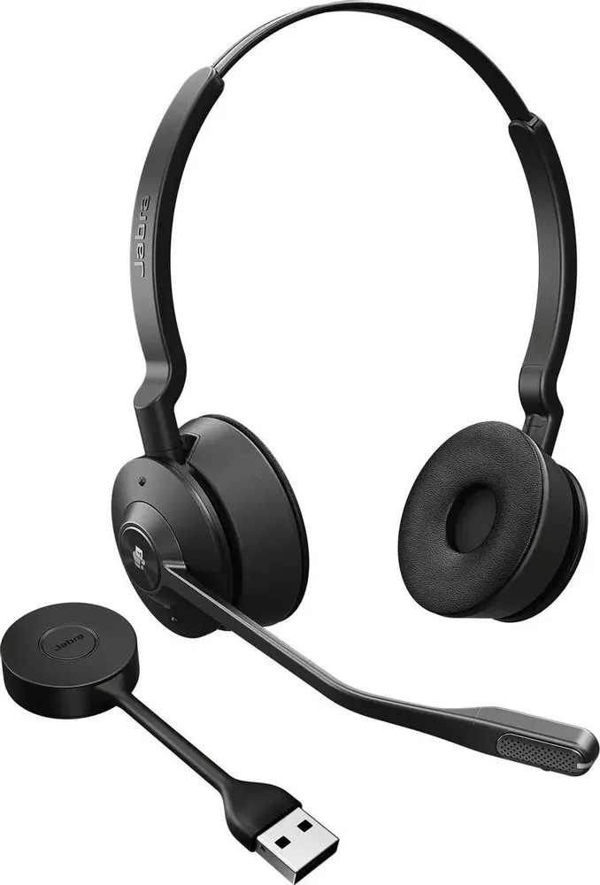 Беспроводная гарнитура Jabra Engage 55MS Stereo USB-A, черный (9559-450-111)