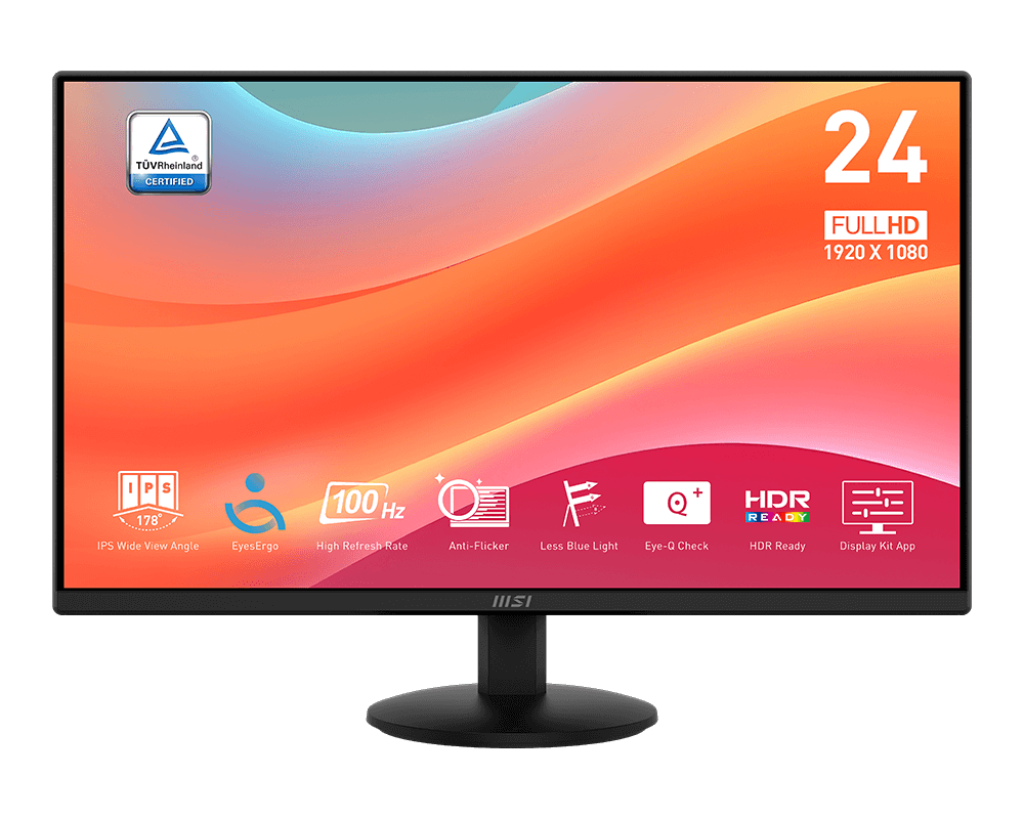 Монитор 23.8" MSI Pro MP242L черный
