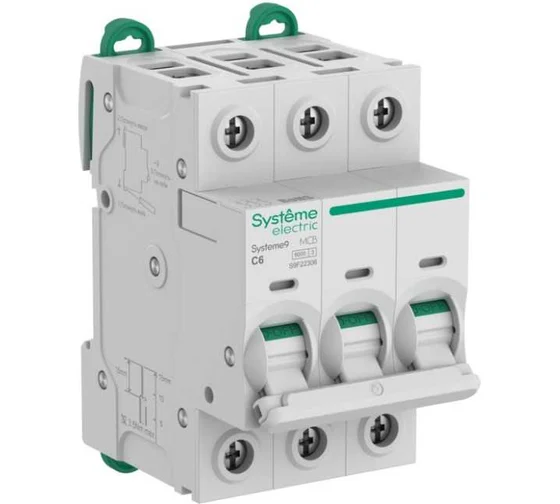Выключатель автоматический Systeme Electric Systeme9 25А C 6 kA