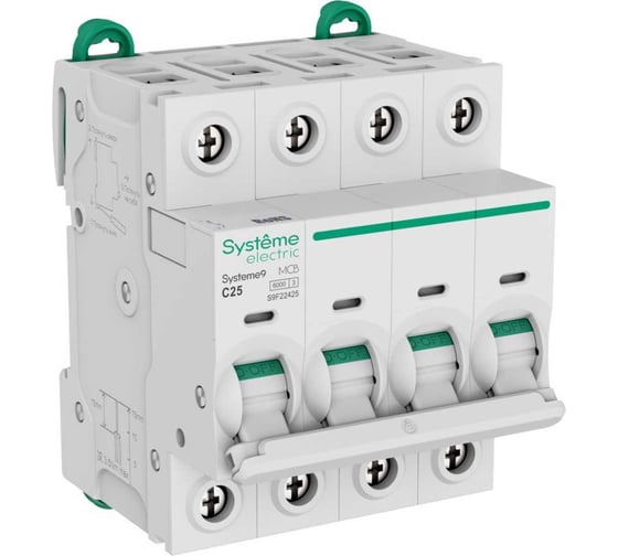 Выключатель автоматический Systeme Electric Systeme9 25А C 6 kA