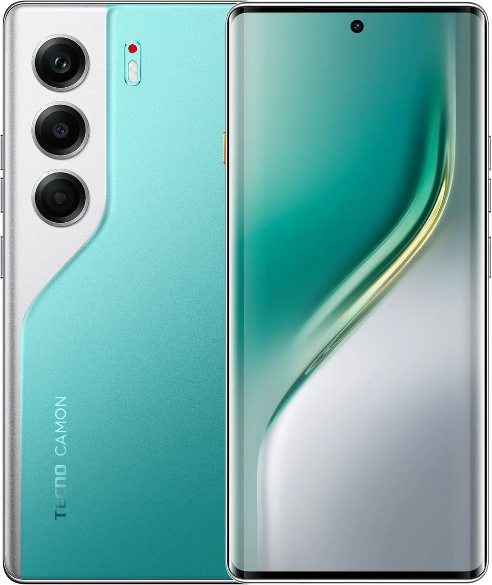 Смартфон Tecno Camon 40 12Gb/256Gb зеленый (CM5 256+12 EMERALD LAKE GREEN)