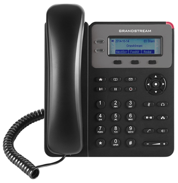 

VoIP-телефон Grandstream GXP1615, монохромный дисплей, PoE, GXP1615