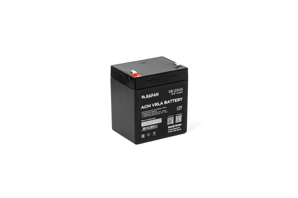 Аккумуляторная батарея для ОПС Бастион RAPAN SB 12045, 12V, 4.5Ah