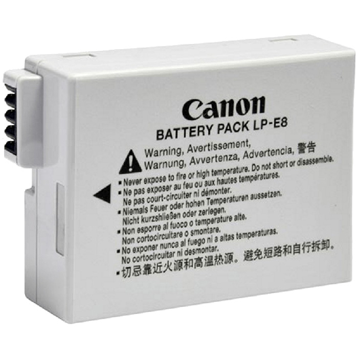 

Аккумулятор Canon LP-E8 для EOS 550D, LP-E8
