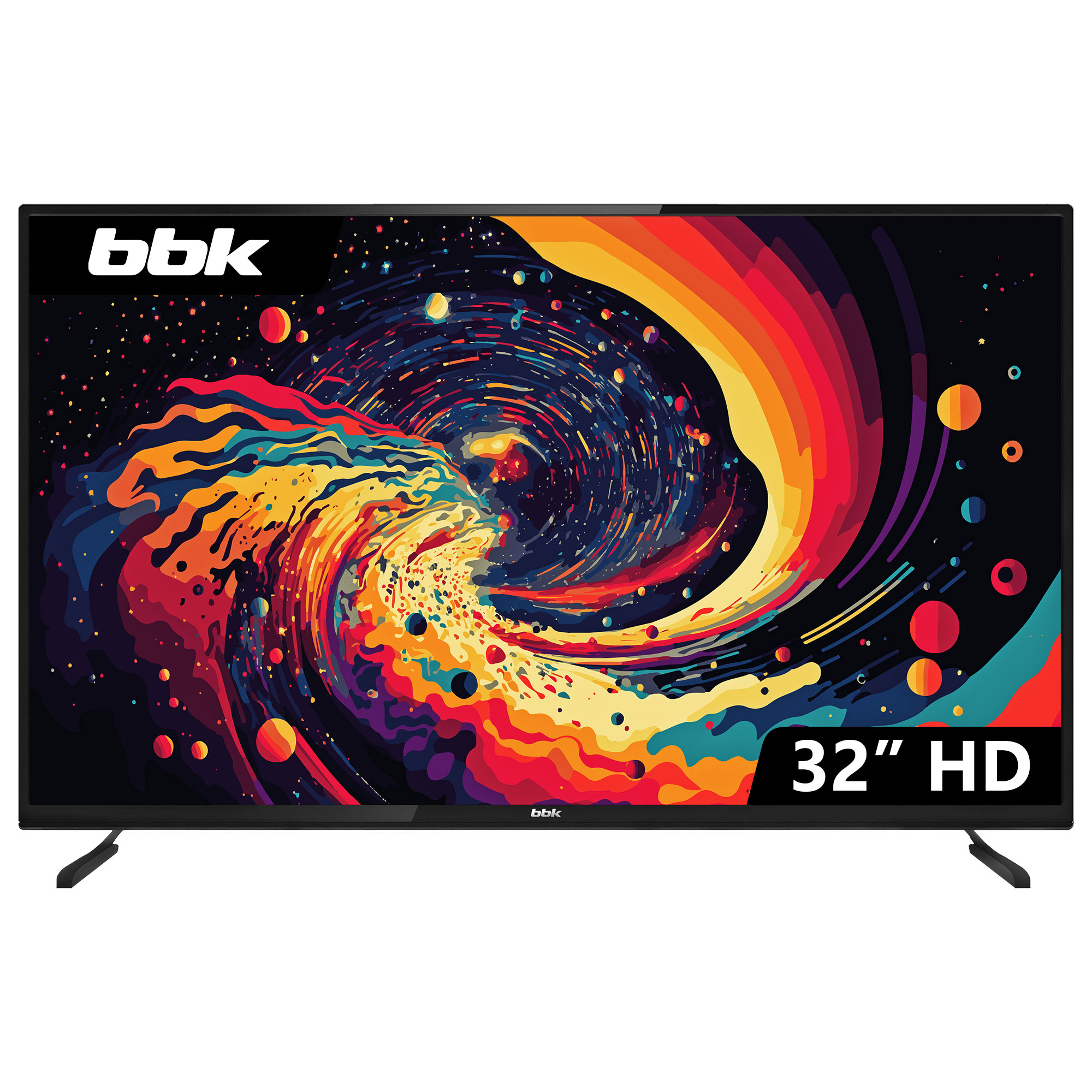 Телевизор 32" BBK 32LEM-1028/TS2C (B), 1366x768, черный