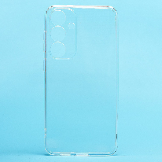 Чехол-накладка Activ ASC-101 Puffy 0.9мм для смартфона Samsung Galaxy S25+, прозрачный