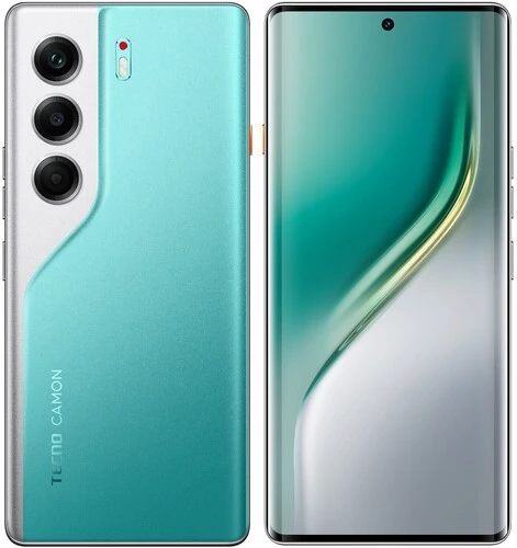 Смартфон Tecno Camon 40 Pro 5G 12Gb/256Gb зеленый (CM7 256+12 EMERALD LAKE GREEN)