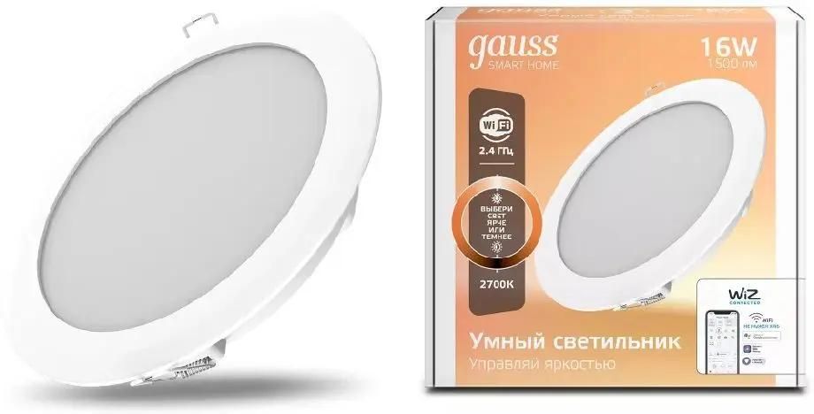 Умный светильник GAUSS Smart Home 2020122 (2020122)