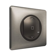 Выключатель управления жалюзи/рольставни Legrand, Zigbee/Netatmo, графит