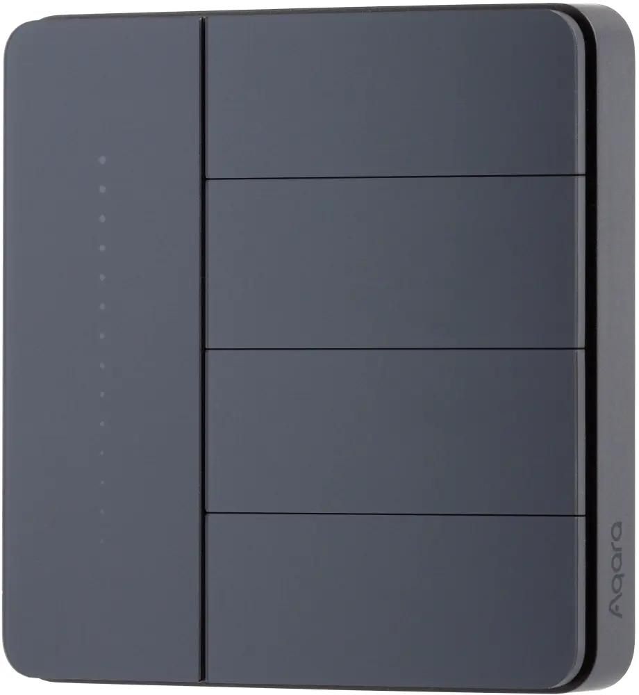 Умный беспроводной выключатель Aqara, Zigbee, графит