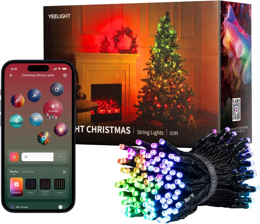 Умная гирлянда Yeelight Christmas String Lights (YLYDD-0055)