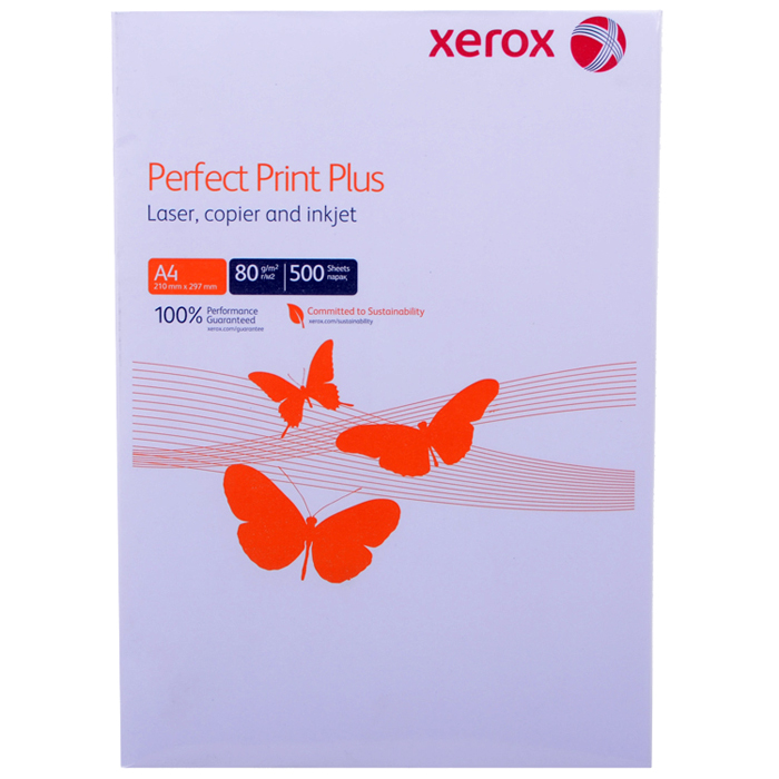 Бумага A4 80г/м² 500 листов, 91%, 108мкм, 151% CIE, Xerox Perfect Print Plus (003R97759P)
