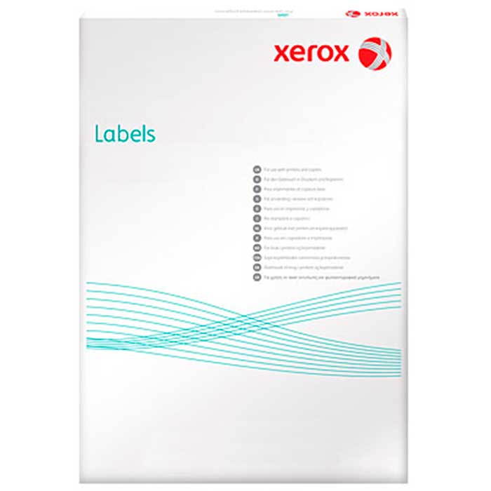 

Наклейки Polyester XEROX DuraPaper Labels A4, 50 листов, белые (003R97344), Белый