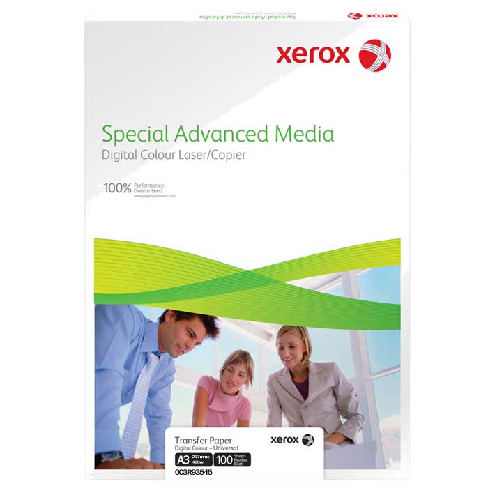 

Бумага Xerox Universal Transfer A3 для термопереноса (100л) (003R93545), Белый, Universal Transfer