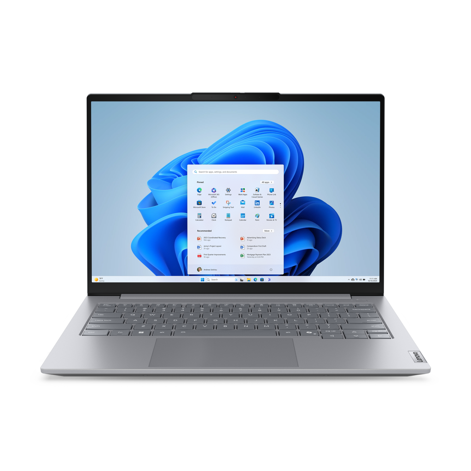 Ноутбук 14" Lenovo ThinkBook 14 IAL G8, серый (21SJ0010GQ)