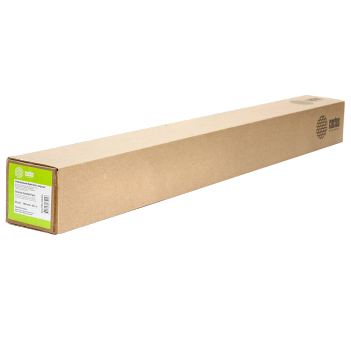 Бумага рулон 42"(1067мм) x 45.7 м, Cactus CS-LFP80-1067457E