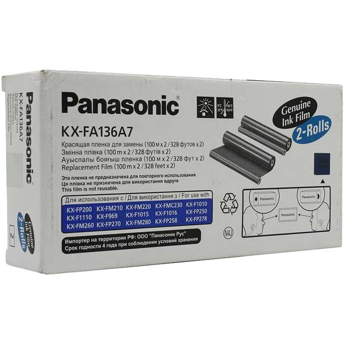 

Термопленка Panasonic KX-FA136A7 2 рулона (KX-F1810)