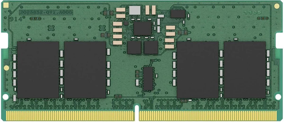 Память DDR5 SODIMM 8Gb, 6400MHz Kingston (KVR64V52BS6-8)