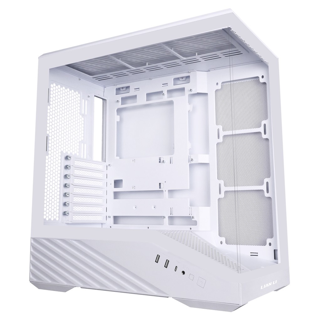 Корпус LIAN-LI Vector V100, Midi-Tower, без БП, белый