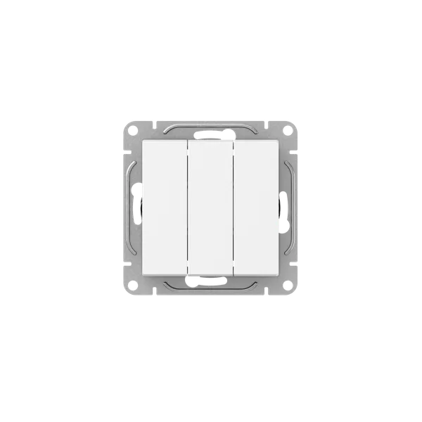 Выключатель EKF Эпика UP1-SWW-31, 3кл., белый