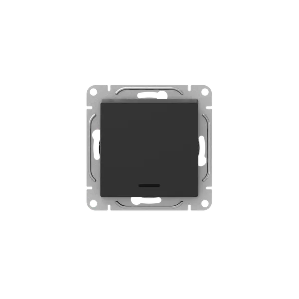 Выключатель EKF Эпика UP1-SWB-14, 1кл., черный