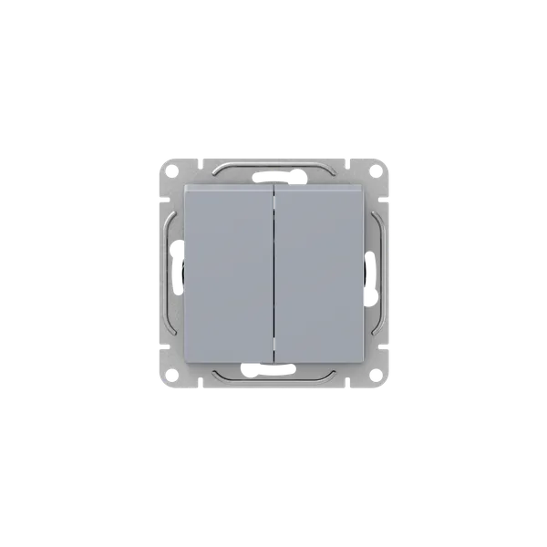 Выключатель EKF Эпика UP1-SWA-20, 2кл., алюминий