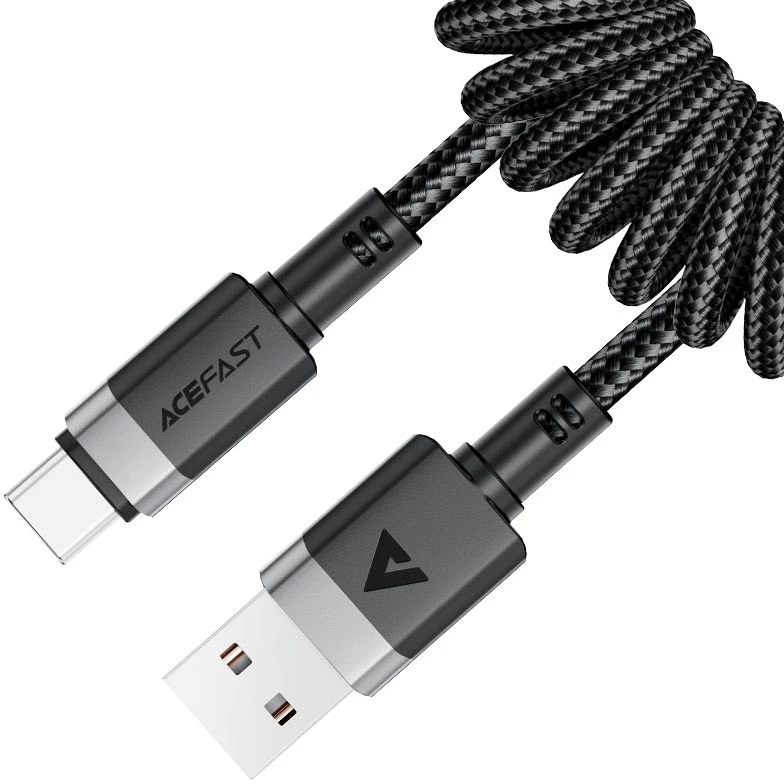 Кабель USB Type-C(m)-USB(Am), 1.2 м, черный, ACEFAST (AF-C14-04-BK)