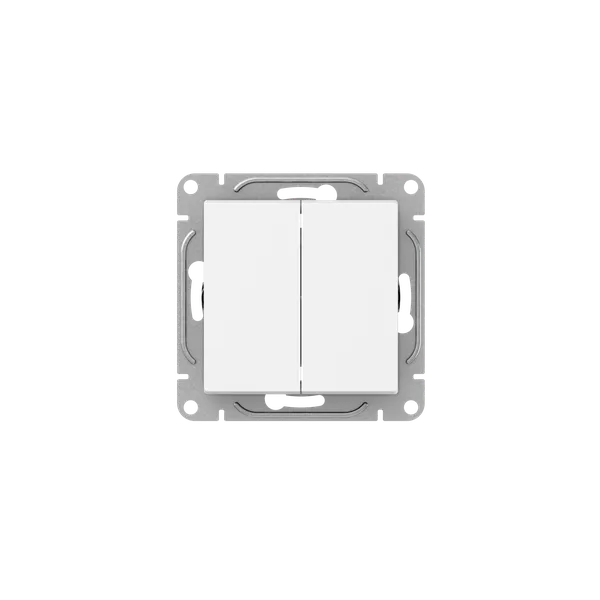 Выключатель EKF Эпика UP1-SWW-20, 2кл., белый