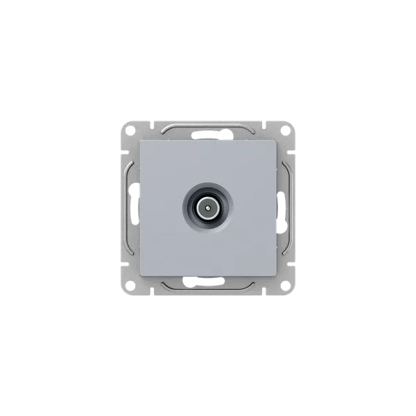 Розетка TV EKF Эпика UP1-SOA-TV-3, алюминий