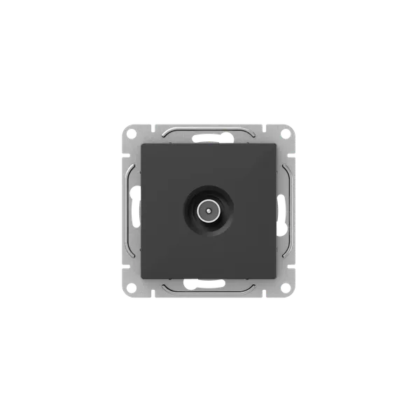 Розетка TV EKF Эпика UP1-SOB-TV-3, черный