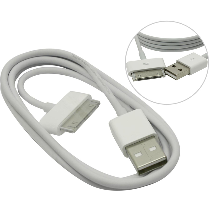 

Кабель Apple USB 2.0(AM)-Lighting 30-pin, 1м, белый (MA591ZM/C)