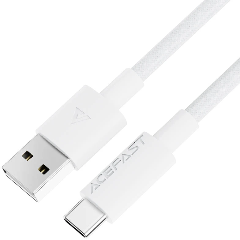 Кабель USB(Am)-USB Type-C(m), 1.2 м, белый, ACEFAST (AF-C18-04-WH)