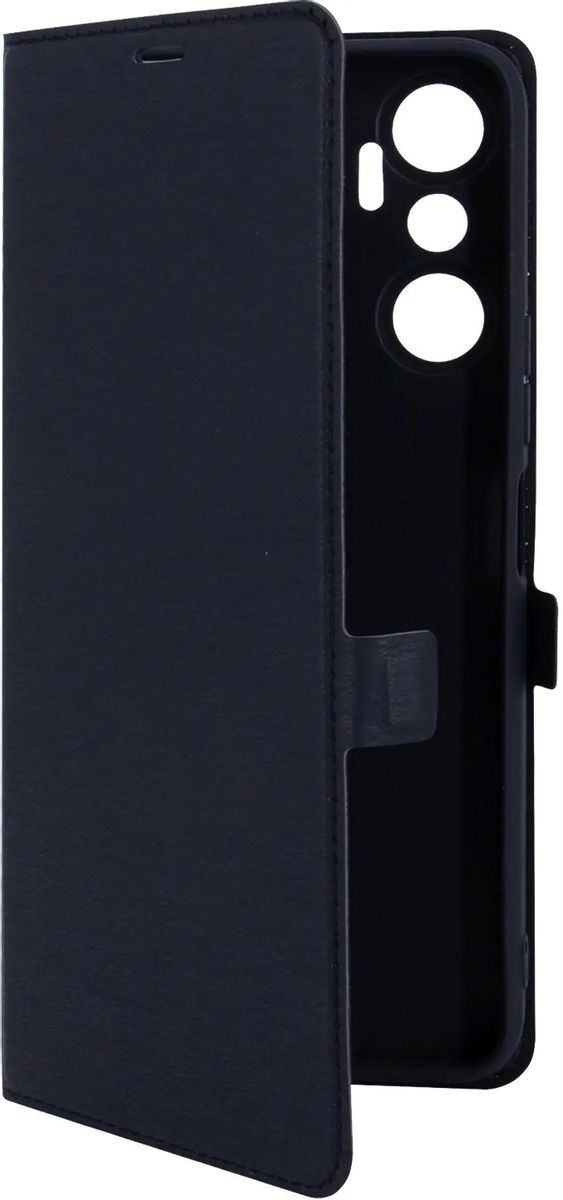 Чехол-книжка BoraSCO Book Case для смартфона Infinix Hot 20, черный