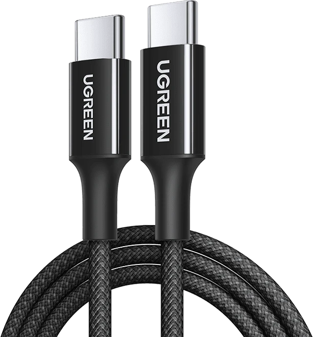 Кабель USB Type-C(m)-USB Type-C(m), 1 м, черный, UGREEN L501 (35254)