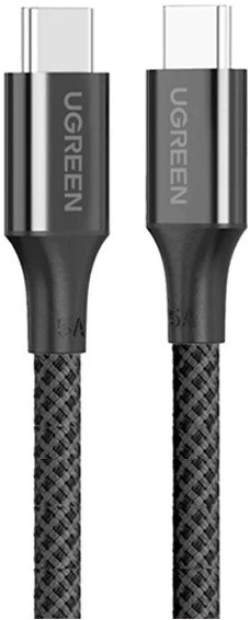 Кабель USB Type-C(m)-USB Type-C(m), 1 м, черный, UGREEN L502 (65249)