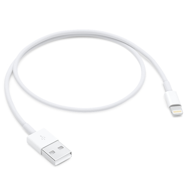 

Кабель Apple Lightning to USB, 0.5m (ME291ZM/A), Белый