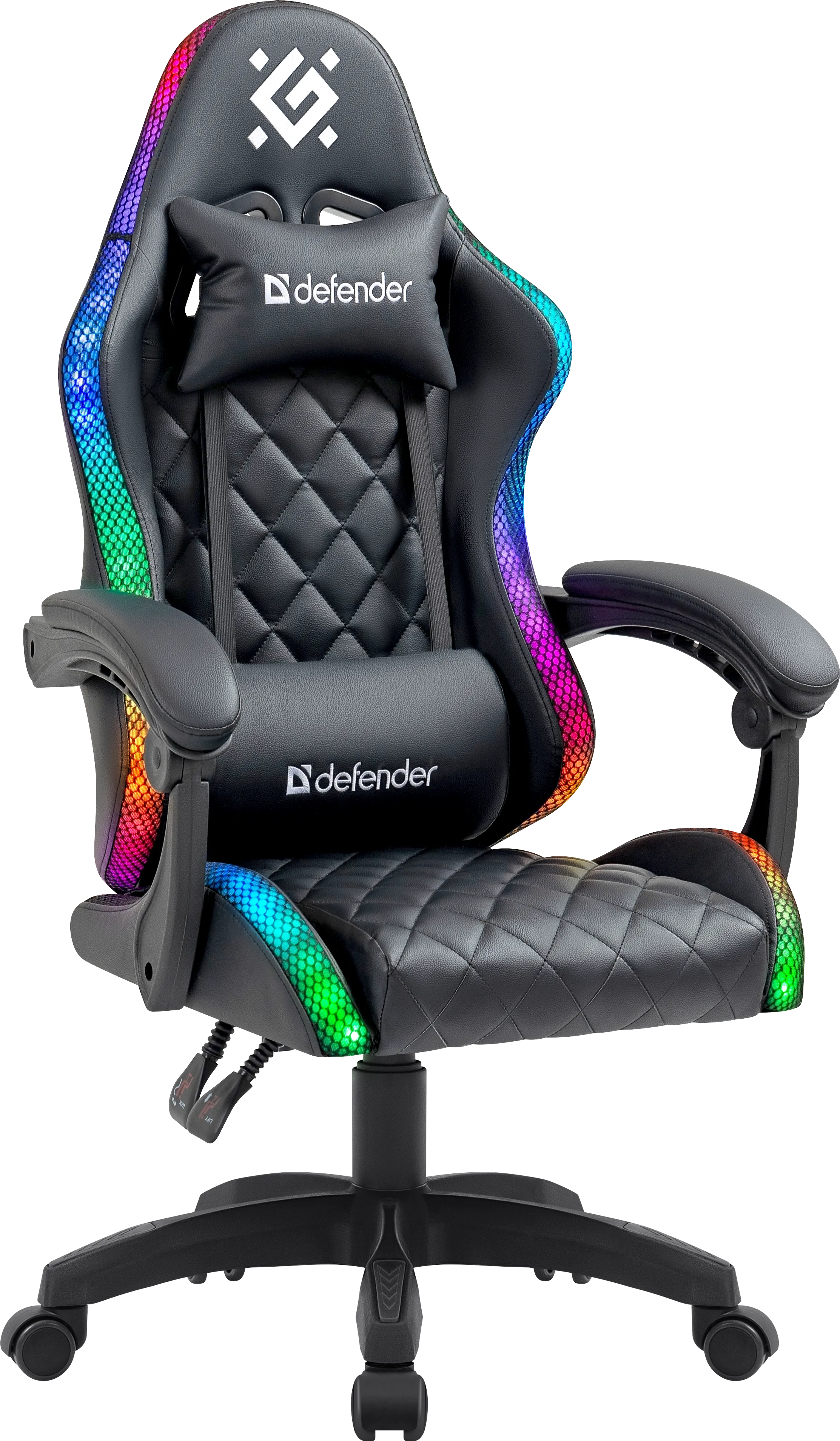 Кресло игровое Defender Energy, черный
